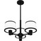 Quoizel Kylen Chandelier 3 Lights Matte Black KYL2822MBK - alternate 5